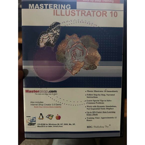 BDG PUBLISHING Mastering Adobe Illustrator 10 (Windows/Macintosh) - Picture 1 of 1